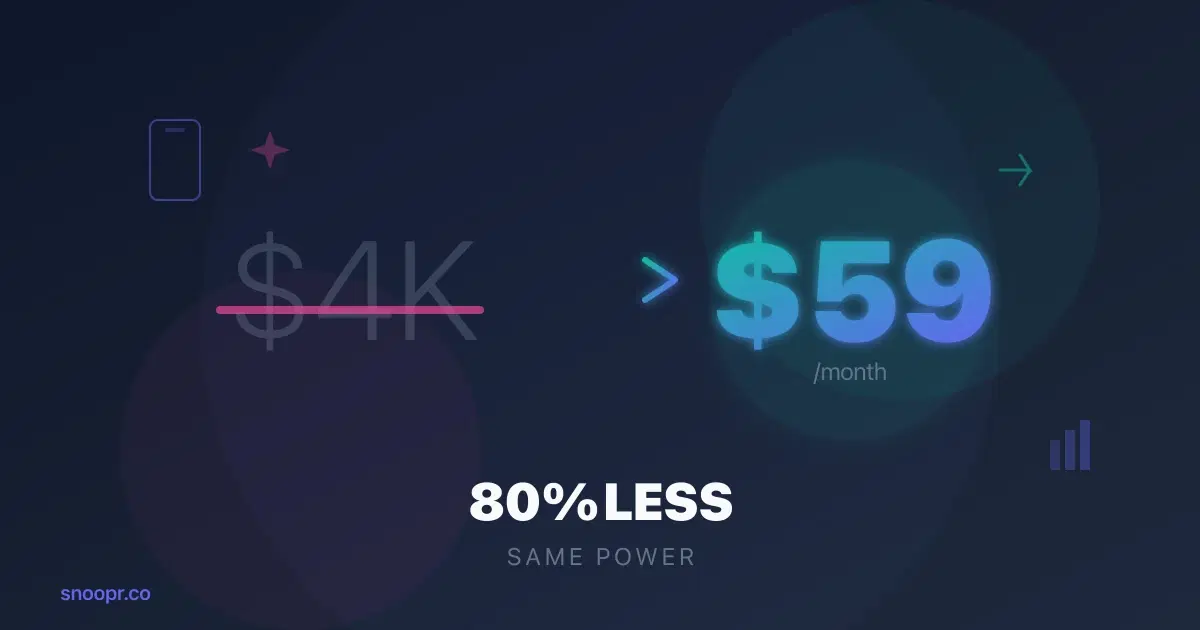 Pendo Alternative for Mobile: Why Snoopr Wins on Price and Speed